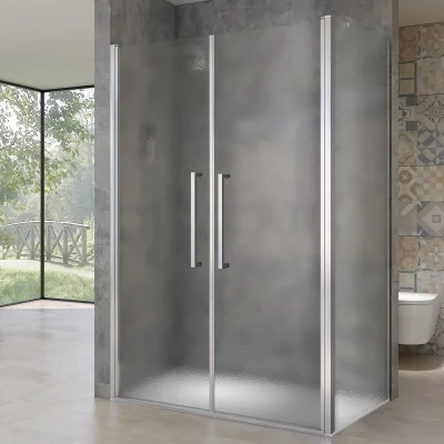 HANY COMBI 85x80 Grape Sprchová zástena obdĺžniková